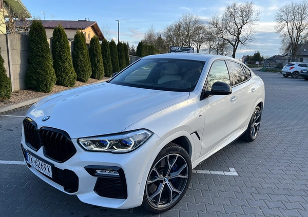 BMW X6 cena 395000 przebieg: 58000, rok produkcji 2020 z Chmielnik małe 781